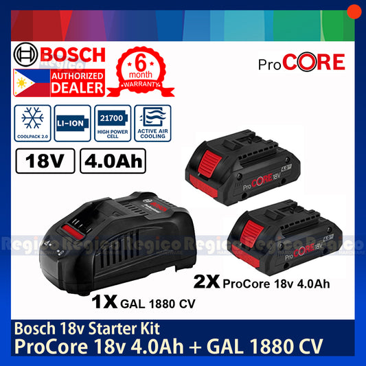 BOSCH ProCore Starter Kit (1600A016GF) Bosch Cordless 18v Accessories