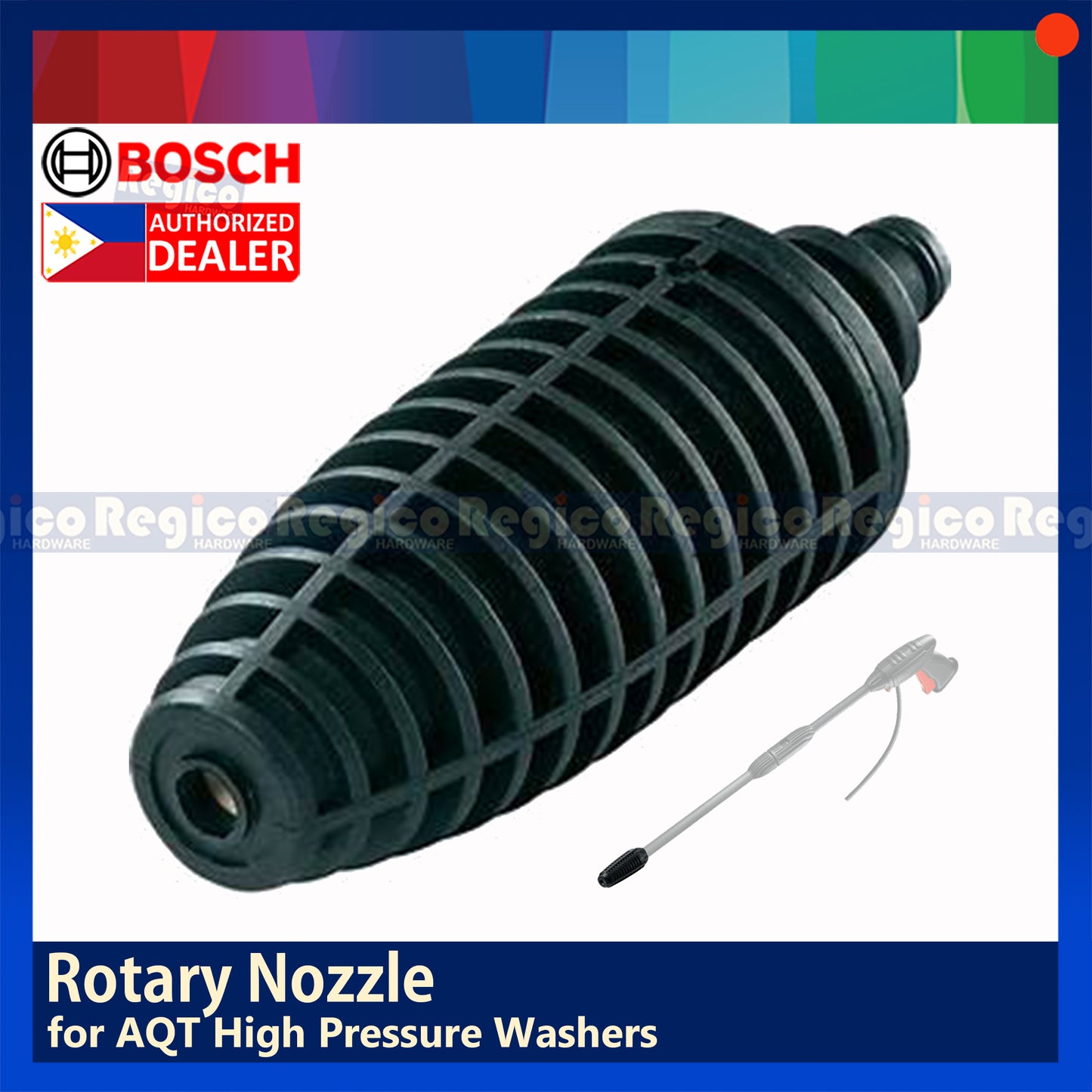 BOSCH Rotary Nozzle High Pressure Washer Accessories (800580)