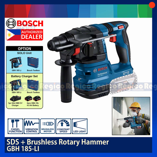 Bosch SDS+ GBH 185 LI Brushless Cordless 18v Rotary Hammer Bosch Cordless