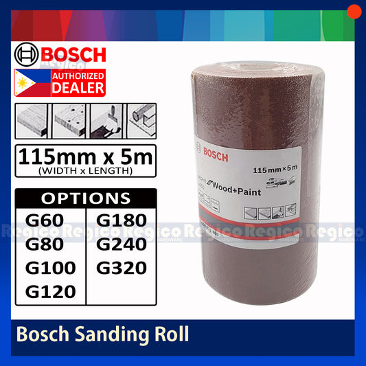 BOSCH Sanding Roll 115mm x 5mts