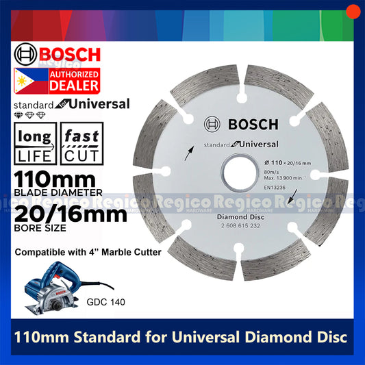 Bosch 110 Standard for Universal Diamond Cutting Disc #15232 Bosch Accessories