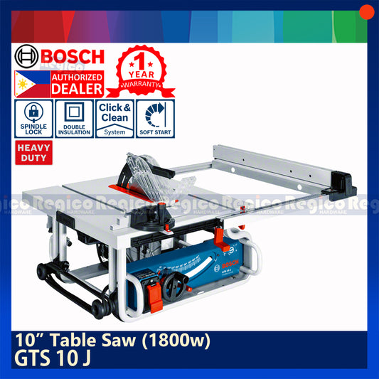 Bosch GTS 10J  10inch 250mm Table Saw Bosch Blue Line