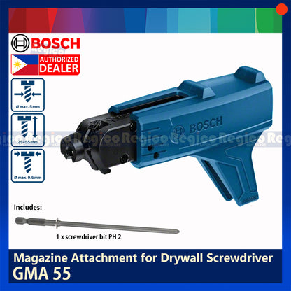 Bosch GMA 55 Magazine Attachment for GTB 185 GTB 650 Drywall Screwdriver Drill Bosch Accessorries