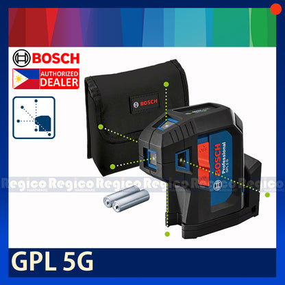 Bosch GPL 3G GPL 5G  Green Point Line Laser Bosch Measuring
