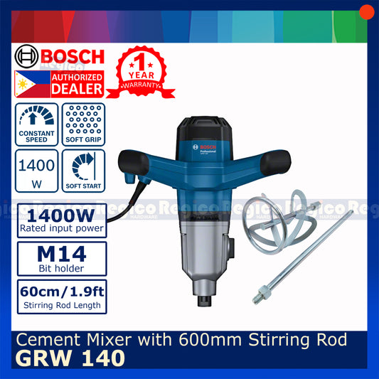 Bosch GRW 140 Portable Cement Mixer Stirring Mechanism Bosch CoC