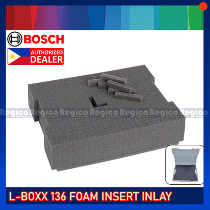 Bosch Foam Insert Inlay for Lboxx 102 136 Carrying Case Bosch Accessories