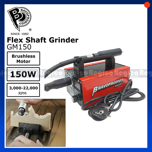 Bravoprodigy GM 150 Flexible Shaft Grinder Variable Speed FOOT SWITCH NOT INCLUDED