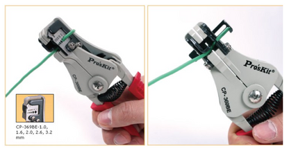 Pro'sKit CP-369BE Wire Stripper 1.0-3.2mm | Electrical Wire Stripping Tool Cable Stripper