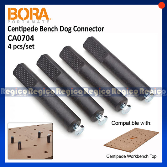 Bora 4pcs. Centipede Bench Dog T-Slot Connector CA0704