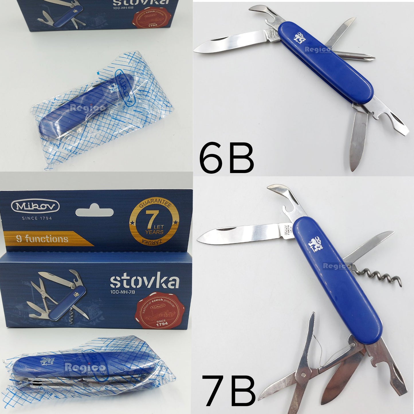 Mikov Stovka Survival Utility Folding Pocket Multitool