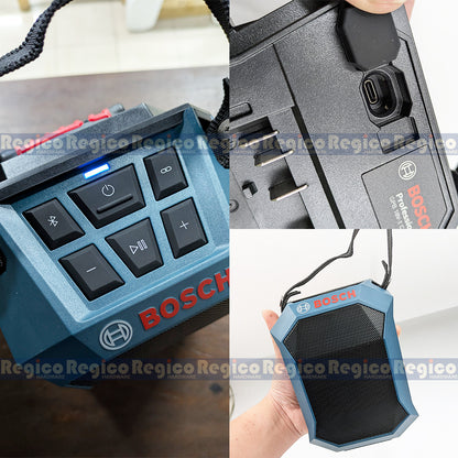 Bosch GPB 18V-1 C Jobsite Bluetooth 5.4 Speaker Sound Bosch Cordless 18v