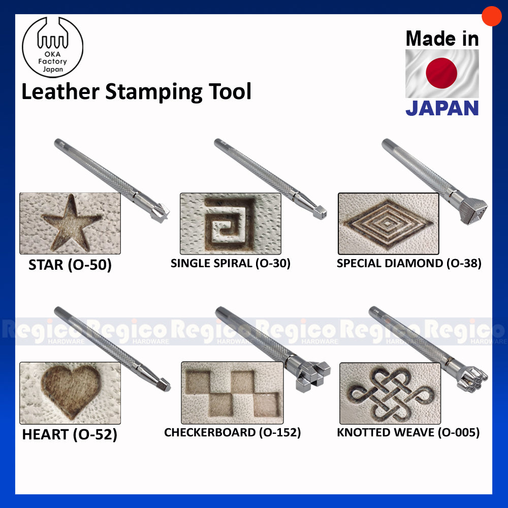 Oka Leather Engraving and Embossing Stamping Tool Leather Craft