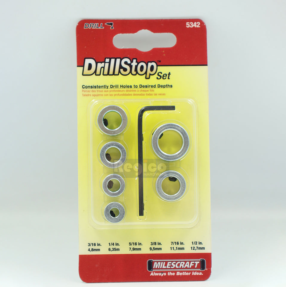Milescraft Drill Stop 6pcs. Set (5342)