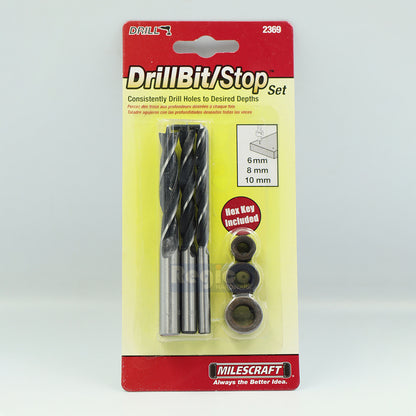 Milescraft Drill Bit Stop Set (2369)
