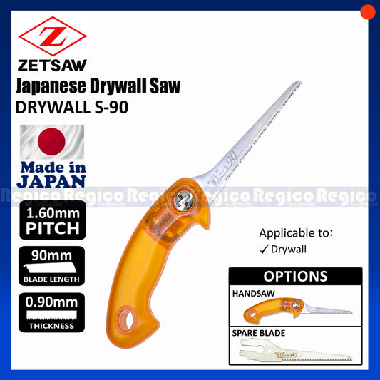 ZETSAW Japanese Hand Saw Drywall Saw S-90