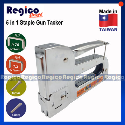 UniTacker Staple Gun Tacker 5 in 1 #DS00832-01