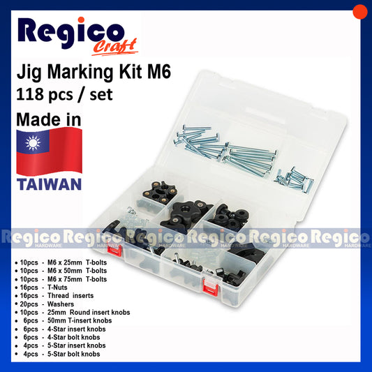 Regicocraft Jig Marking Kit M6 118pcs/set #00837
