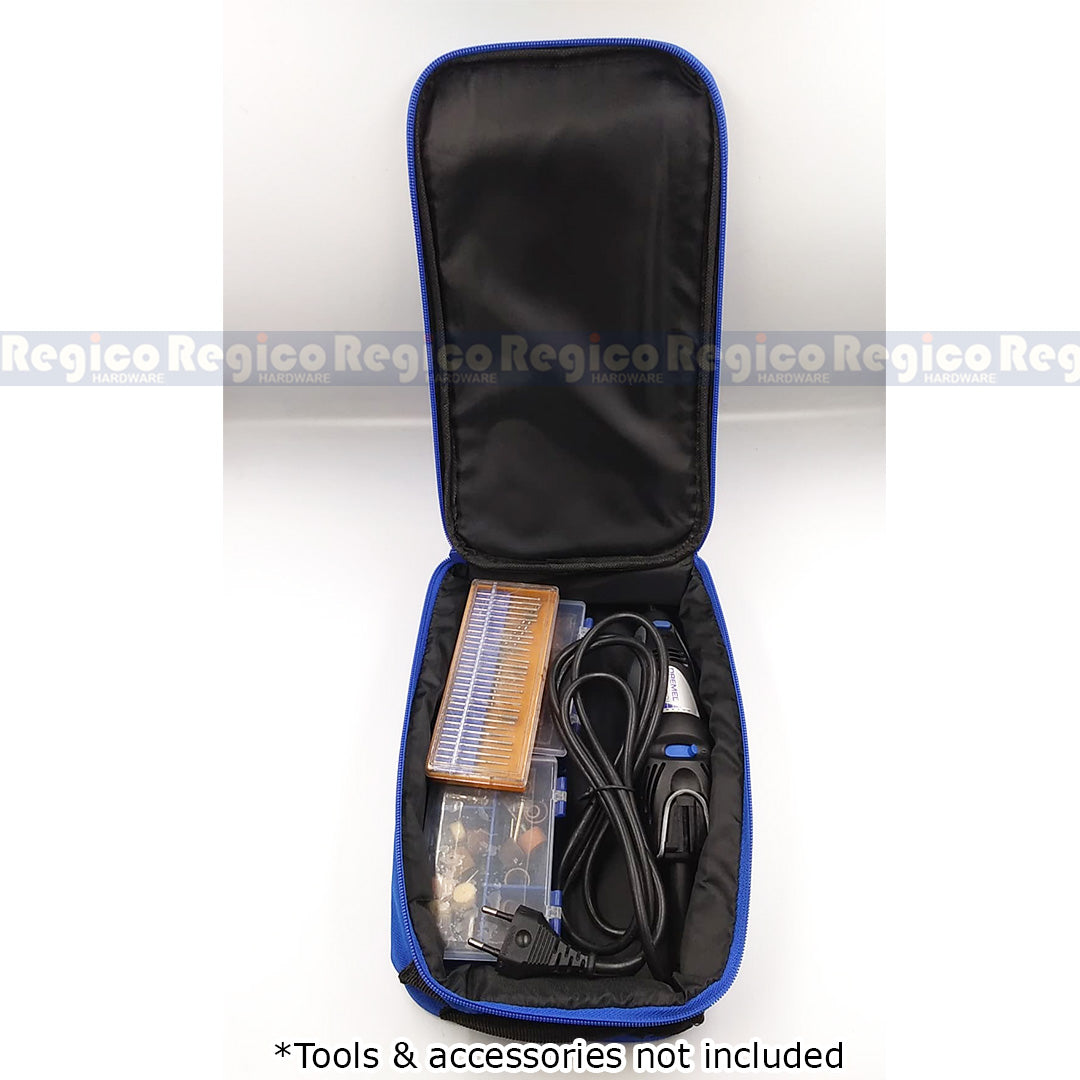 Dremel Bag Blue Canvas bag Travel bag Storage Soft Case Pouch
