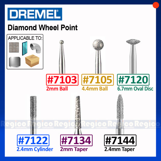 Dremel Diamond Engraving Bit Wheel Point 7103 7105 7120 7122 7134 7144 Dremel Accessories