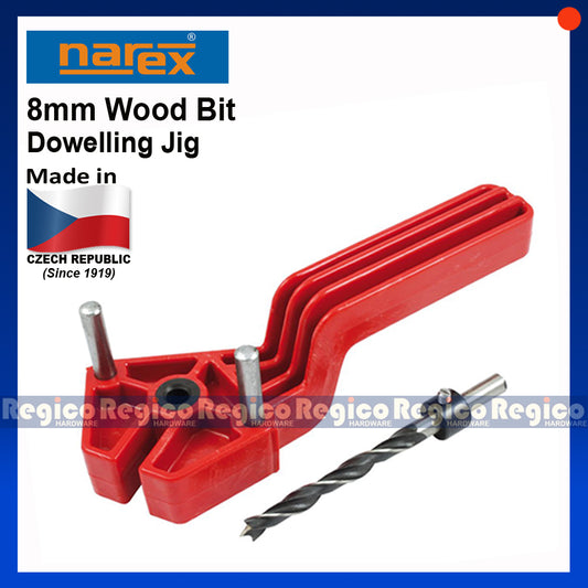 Narex 8mm Wood Bit Dowelling Jig (#8721)