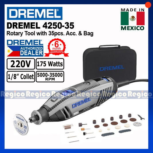 DREMEL 4250 Rotary Tool with 35pcs. Accessories and Bag 4250-35 Dremel Tools