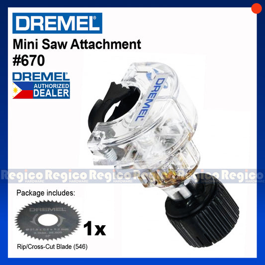 DREMEL #670 Mini Saw Dremel Attachments
