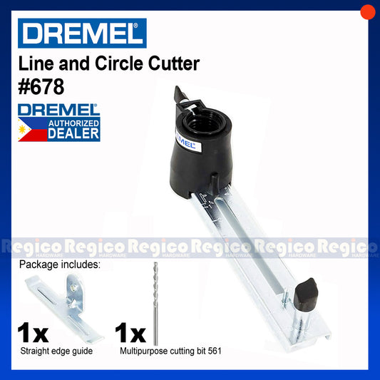 DREMEL 678 Line and Circle Cutter Dremel Attachment