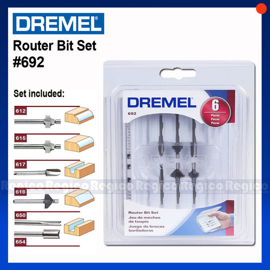 Dremel 692 Router Bit Set Dremel Accessories
