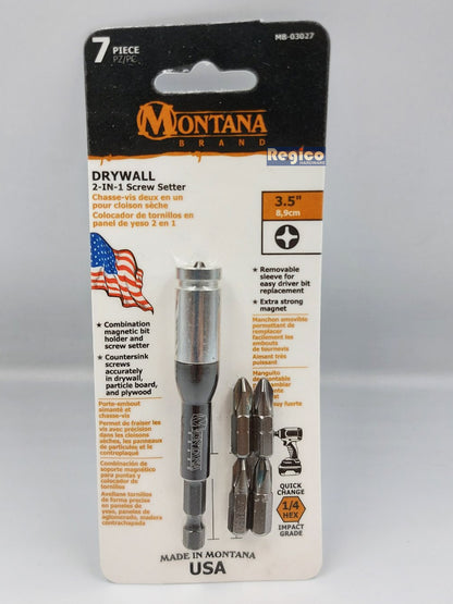 Montana MB-03027 Drywall Screw Setter Set Screw bit