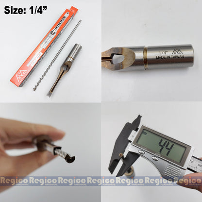Regicocraft Hollow Square Hole Saw Mortiser Mortise Mortising Chisel Drill Wood Bit