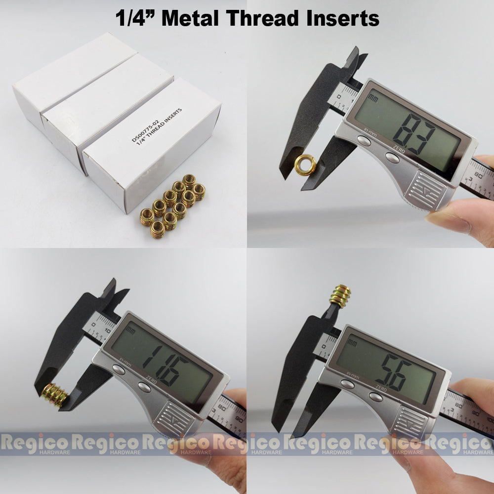 Regicocraft Metal Thread Inserts & T-Handle Wrench