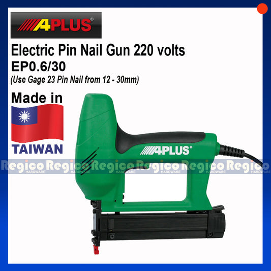 APlus Electric Pin Nail Nailer Gun Tacker 220 Volts EP0.6/30