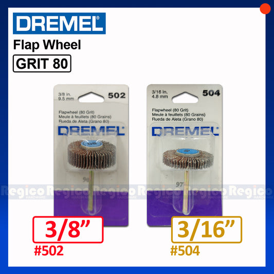 Dremel Flap Wheel Grit 80 #502 #504