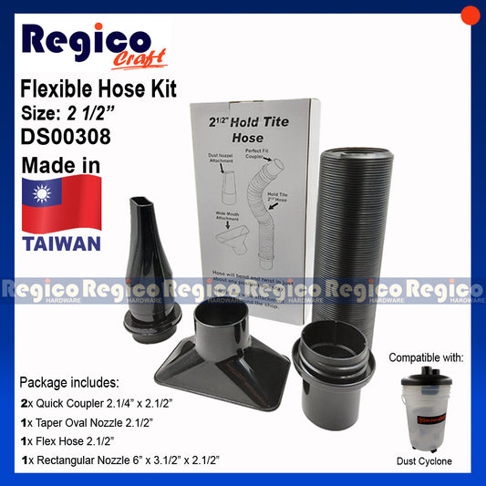 REGICOCRAFT 2.1/2" Flexible Hose Kit #00308