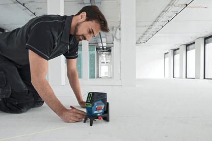 BOSCH GCL 2-15 G + RM 1 15m Green Line Laser Leveling Tool Bosch Measuring