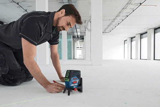 BOSCH GCL 2-15 G + RM 1 15m Green Line Laser Leveling Tool Bosch Measuring