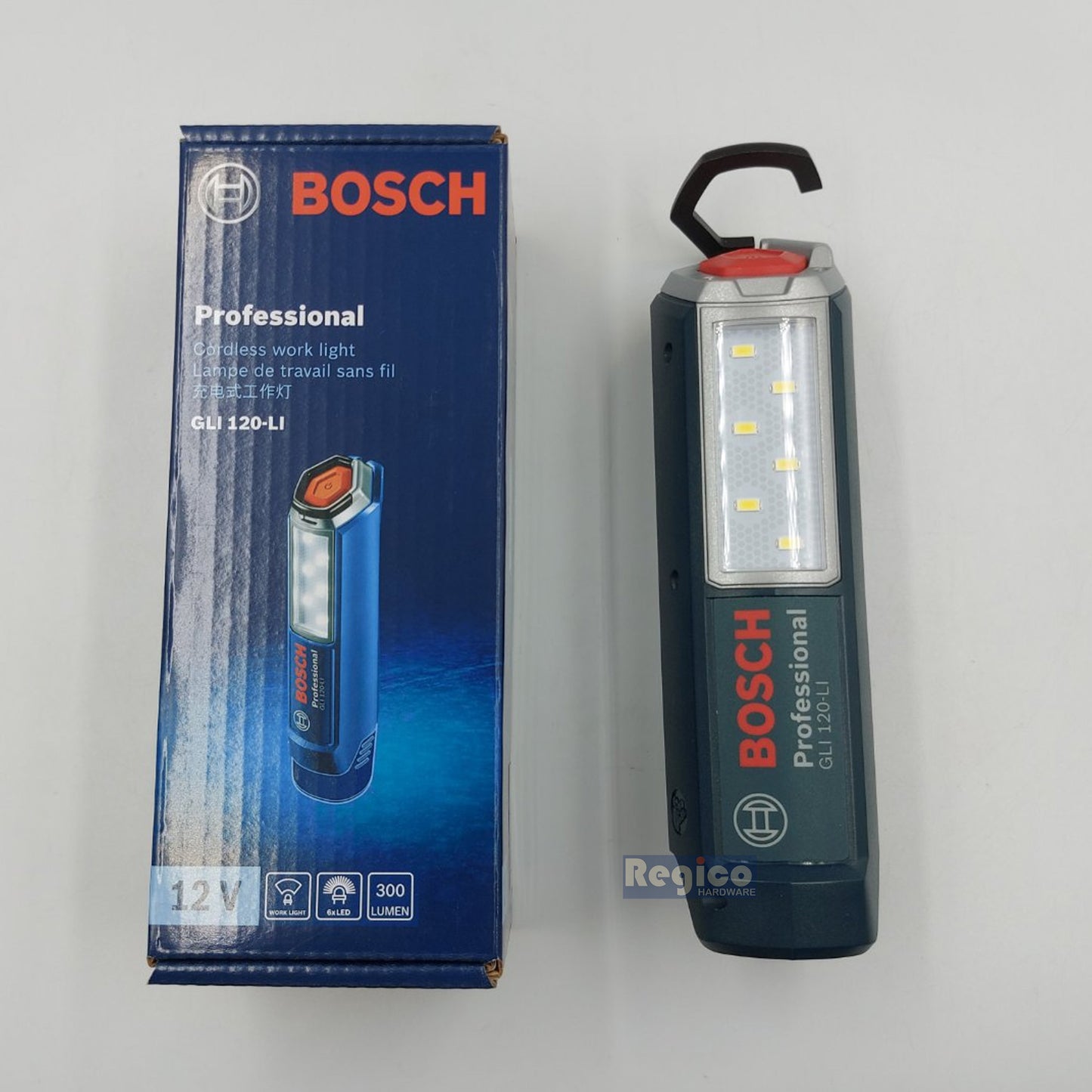 BOSCH GLI 120 12v-li Cordless Led Torch Worklight Flashlight Original Genuine Bosch Cordless Tools  (BATTERY AND CHARGER NOT INCLUDED)
