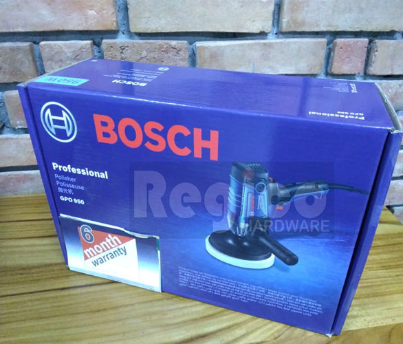 BOSCH GPO 950 180mm 7" Vertical Car Polisher Bosch Blue Line