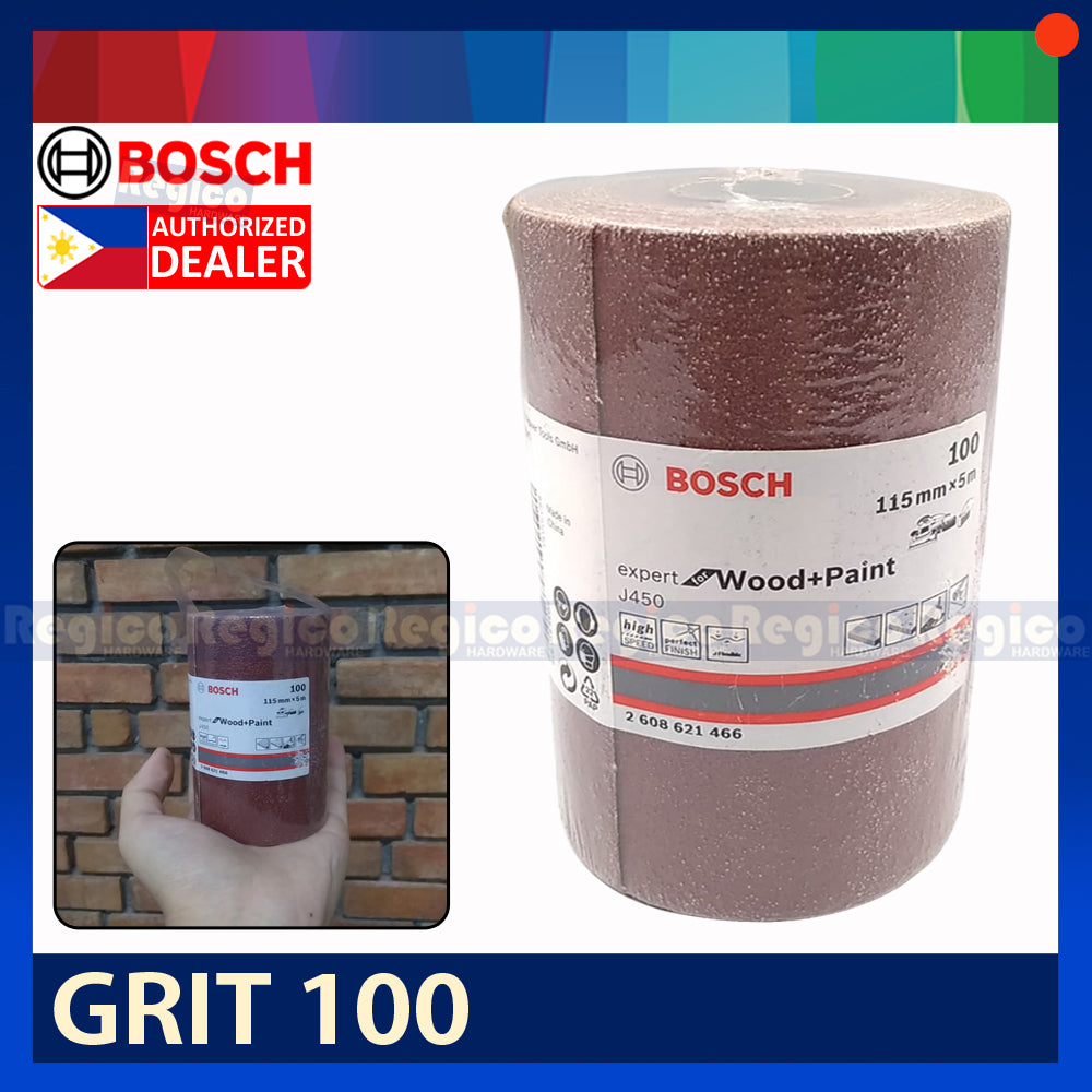 BOSCH Sanding Roll 115mm x 5mts