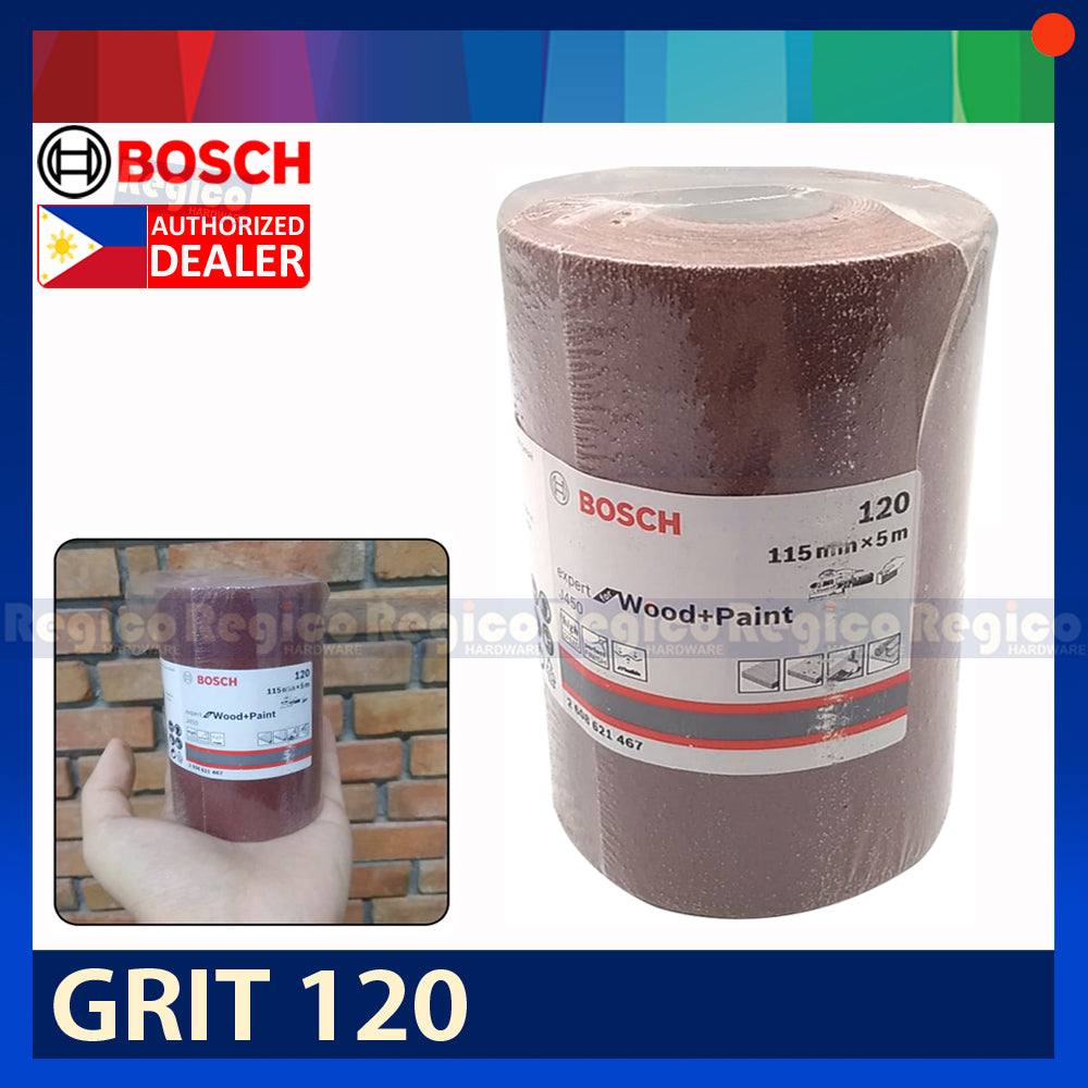 BOSCH Sanding Roll 115mm x 5mts