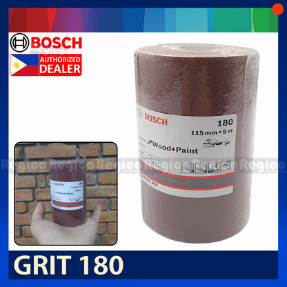 BOSCH Sanding Roll 115mm x 5mts
