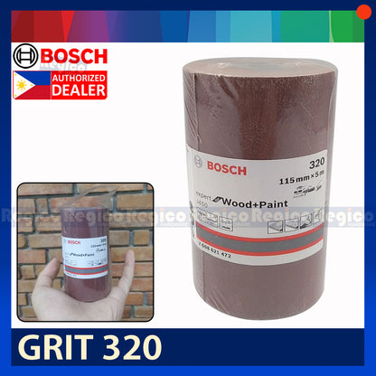 BOSCH Sanding Roll 115mm x 5mts