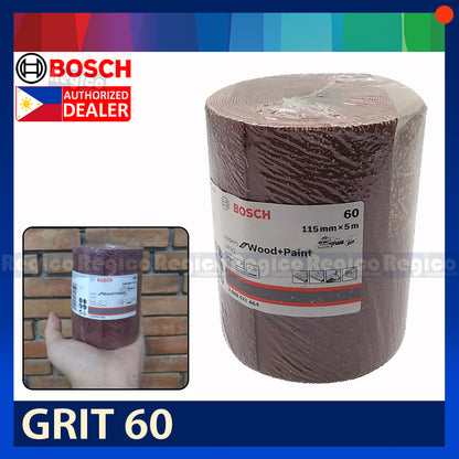 BOSCH Sanding Roll 115mm x 5mts