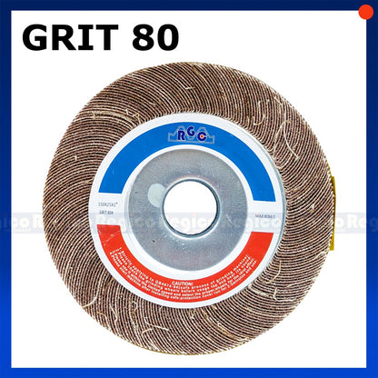RGC  5" 150mm Non Woven Flap Wheel Grit 60 80 100 120