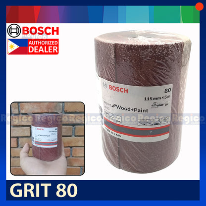 BOSCH Sanding Roll 115mm x 5mts