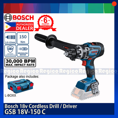 Bosch Biturbo GSB 18V-150C 18v Cordless Drill/Driver Biturbo Bosch Cordless