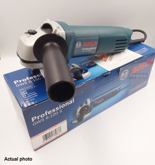 BOSCH GWS 6-100S 4" (100mm) Angle Grinder with Back Switch Bosch Blue Line