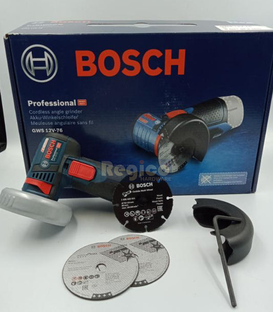 Bosch Cordless Grinder GWS 12V-76 Bosch Cordless (Battery & Charger not included)