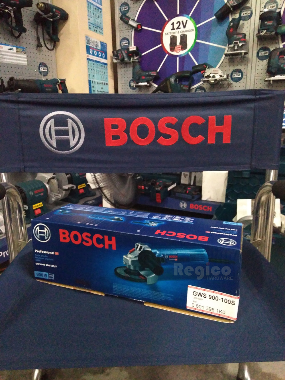 BOSCH GWS 900-100S 100mm 4" 900w Angle Grinder with Back Switch Bosch Blue Line