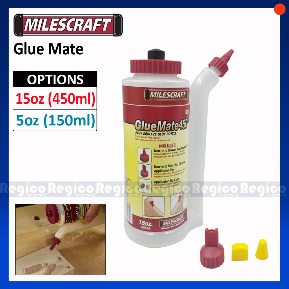 Milescraft GlueMate Easy Squeeze Glue Bottle #5222 #5223